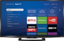 Insignia - 32" Class (31.5" Diag.) - LED - 1080p - Smart - HDTV Roku TV - Black