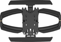 Chief - Thinstall Swing Arm TV Wall Mount for Most 37-58" Flat-Panel TVs - Extends 25" - Black