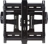 Sanus - VisionMount Full-Motion TV Wall Mount for 42" - 84" Flat-Panel TVs - Extends 20" - Black
