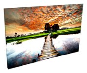 Acoustic Geometry - Tropical River Acoustic Wall Art - Multi