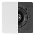 Definitive Technology - Disappearing In-Wall Series 5-1/4" In-Wall/In-Ceiling Loudspeaker (Each) - Black