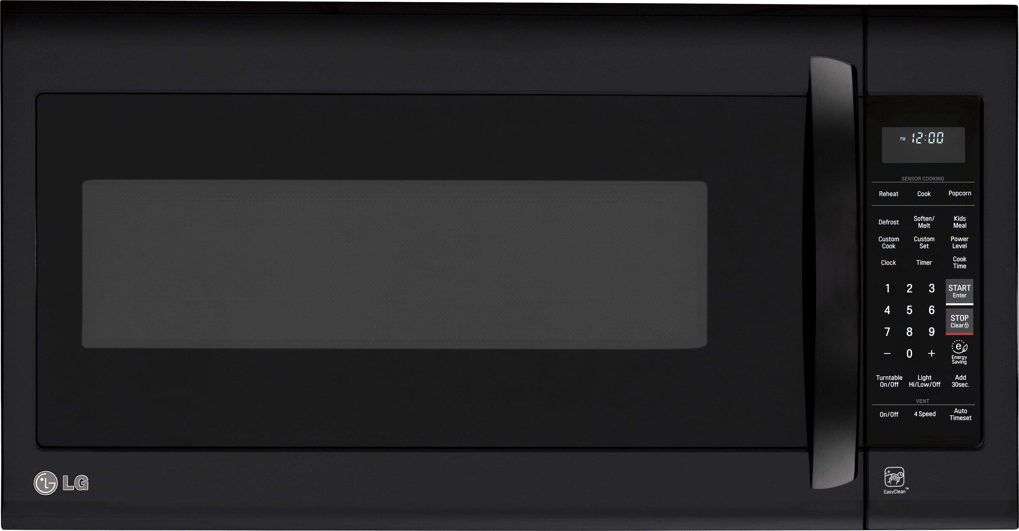 Premium LG Black Stainless Over-the-Range Microwave