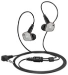 Sennheiser - IE 80 Clip-On Headphones - Silver