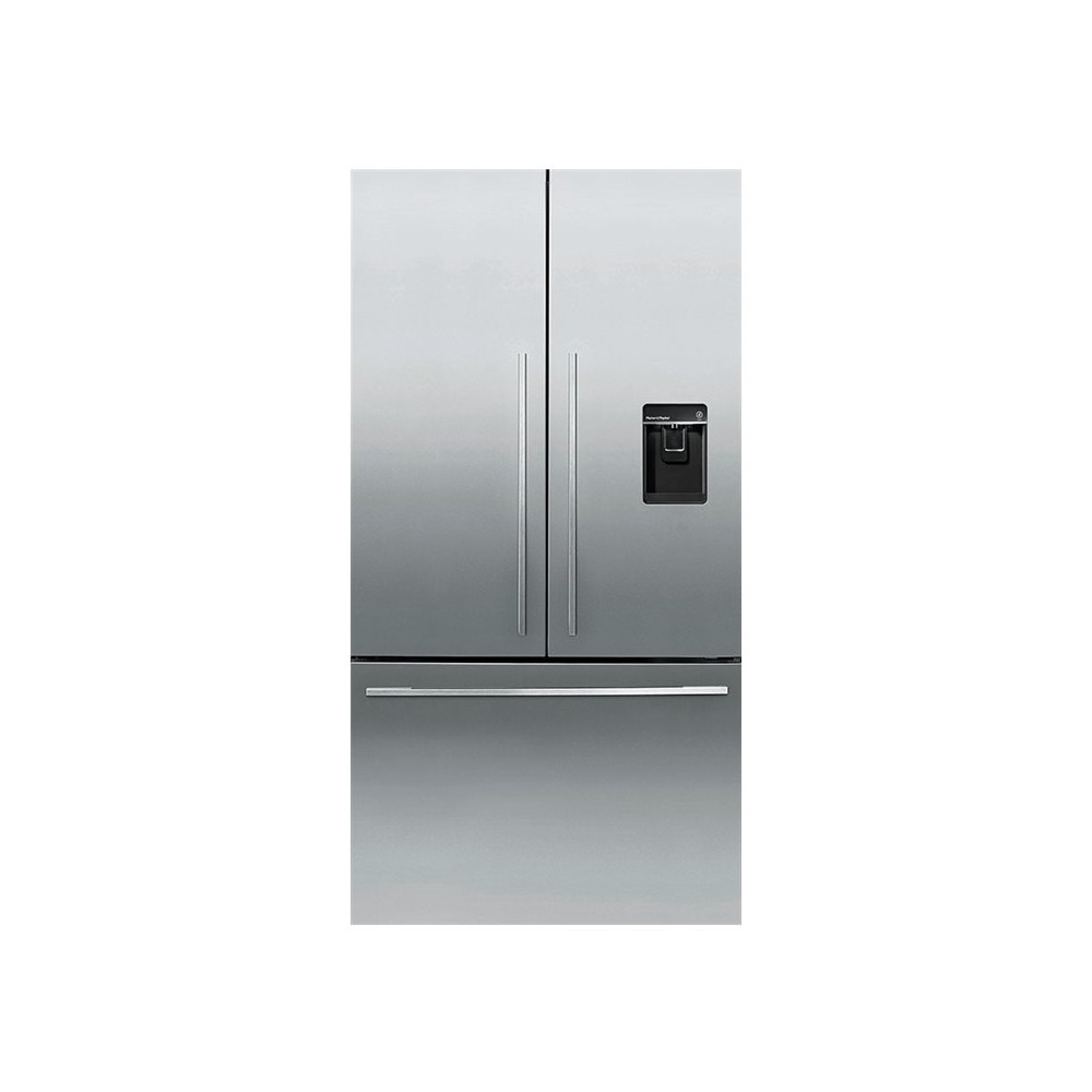 Fisher & Paykel - ActiveSmart 20.1 Cu. Ft. French Door Counter-Depth Refrigerator - EZKleen stainless steel - Front_Zoom