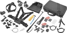 Dynex - Ultimate Accessory Kit for GoPro Action Camera - Black