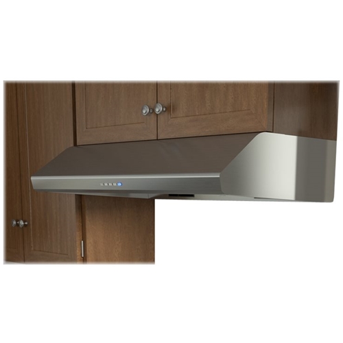 Zephyr - Power Hurricane 36" Externally Vented Range Hood - Stainless steel - Front_Standard