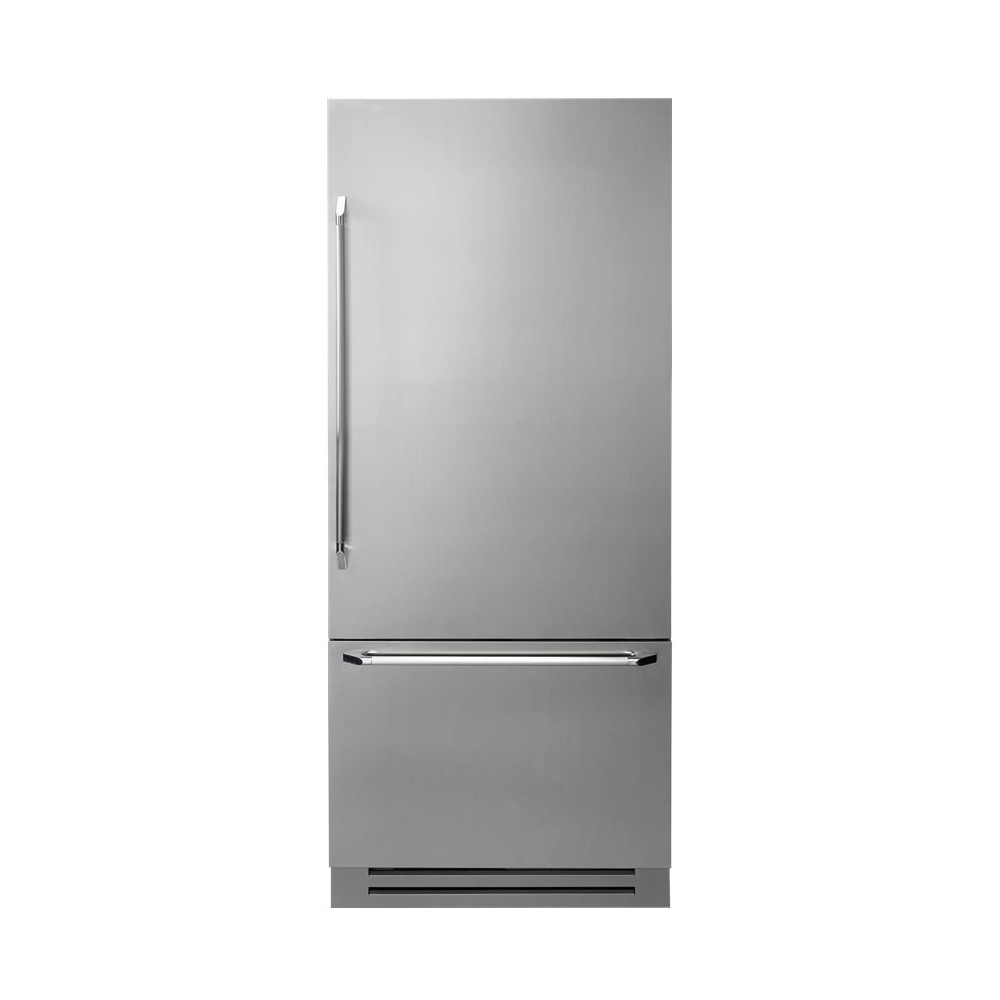 Dacor - Discovery 15.5 Cu. Ft. Bottom-Freezer Built-In Refrigerator - Stainless steel - Front_Standard