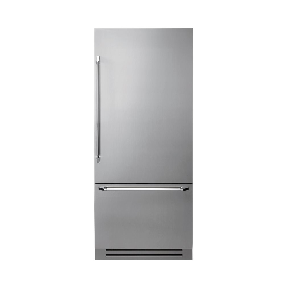 Dacor - Discovery 15.5 Cu. Ft. Bottom-Freezer Built-In Refrigerator - Stainless steel - Front_Zoom