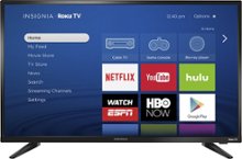 Insignia - 32" Class (31.5" Diag.) - LED - 720p - Smart - Roku TV - Black