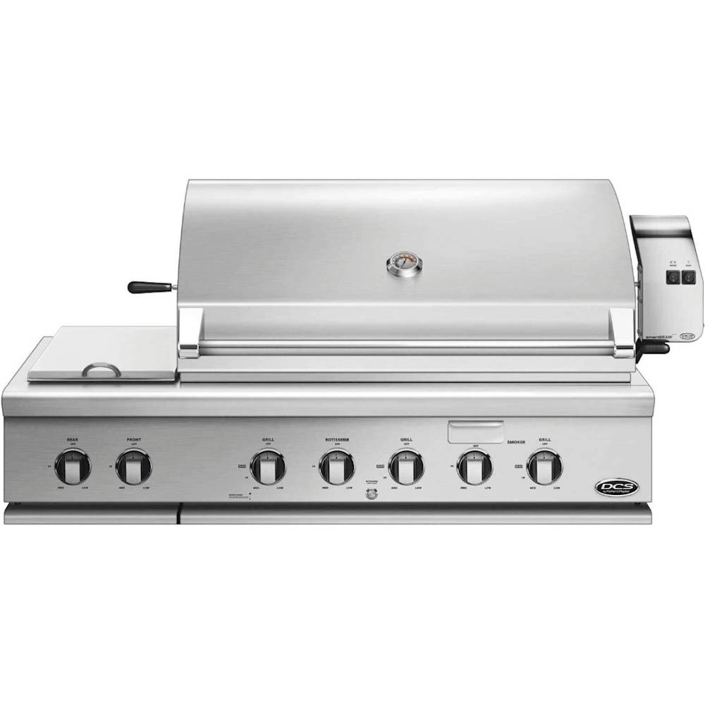 DCS - Traditional 48" Built-In Gas Grill - Brushed Stainless Steel - Angle_Zoom
