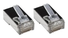 Key Digital - FatCAT Series RJ-45 Shielded Connectors - Clear