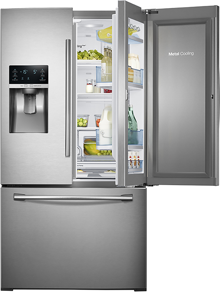 Samsung Showcase 27.8 Cu. Ft. French Door Refrigerator with ThrutheDoor Ice and Water