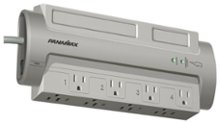 Panamax - Powermax 8-Outlet Surge Protector - Gray