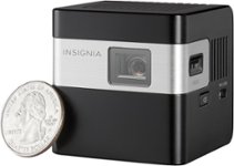 Insignia - DLP Pico Portable Projector - Black