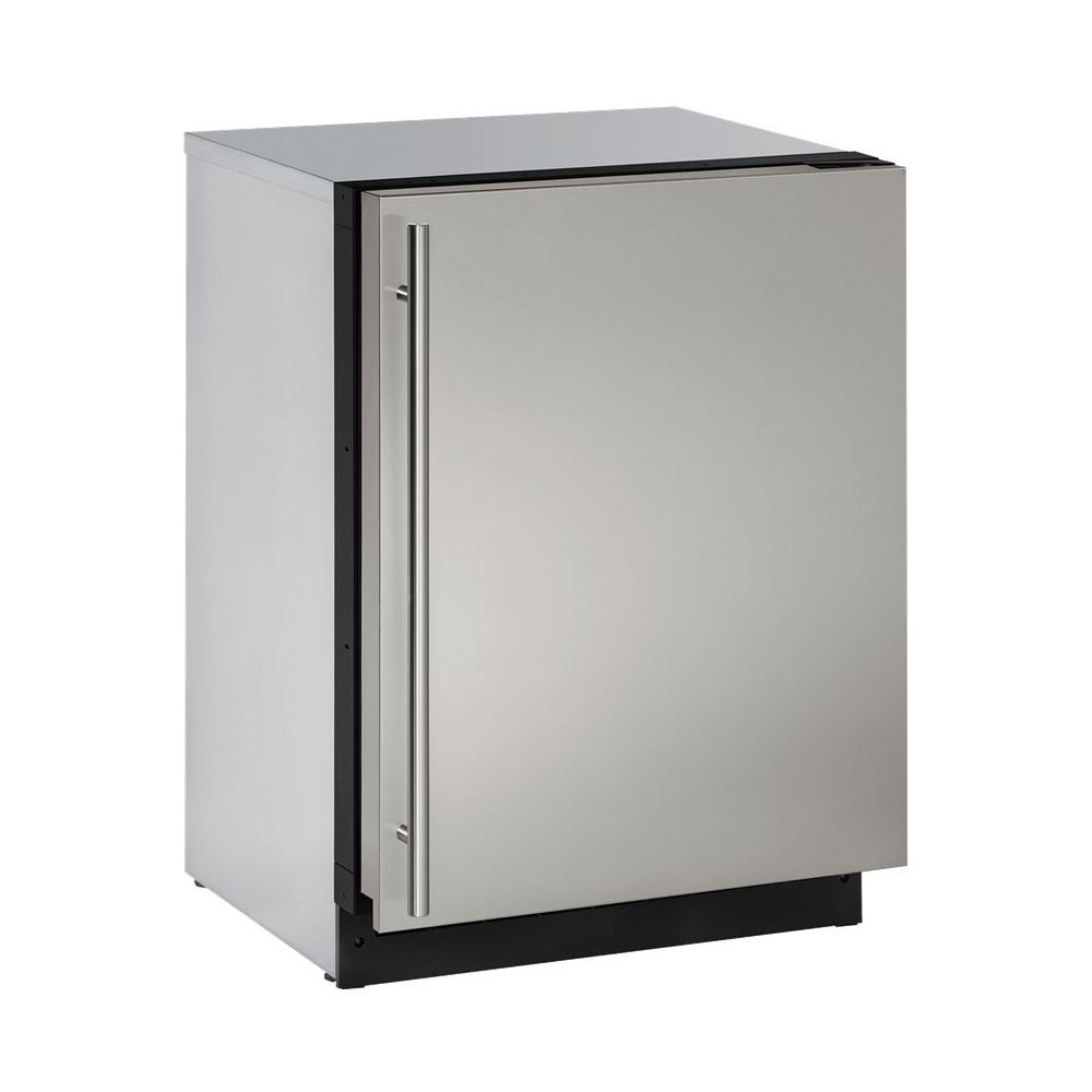 U-Line - Modular 3000 Series 4.9 Cu. Ft. Built-In Compact Refrigerator - Stainless steel - Angle_Zoom