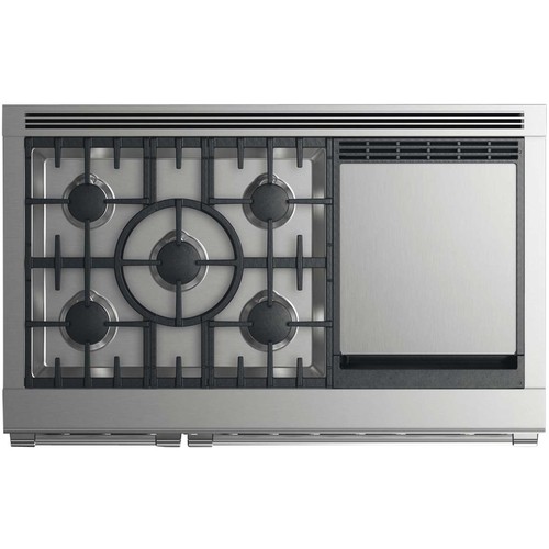 DCS - 7.7 Cu. Ft. Freestanding Double Oven Gas Convection Range - Stainless steel - Alt_View_Standard_11