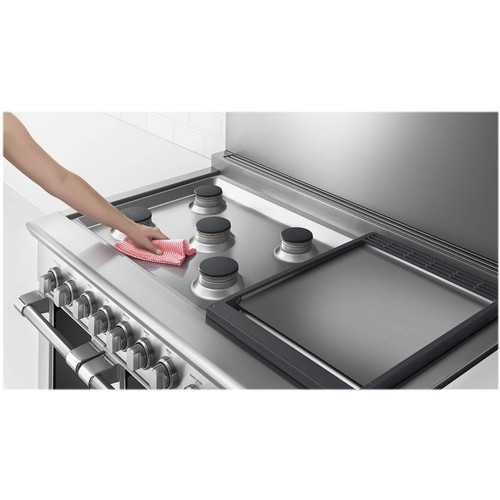 DCS - 7.7 Cu. Ft. Freestanding Double Oven Gas Convection Range - Stainless steel - Alt_View_Standard_14