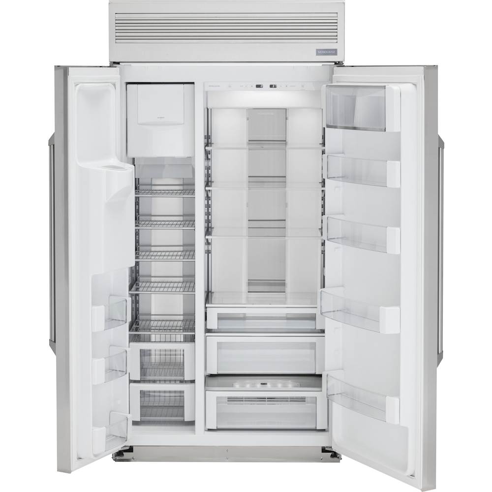 Monogram 25.5 Cu. Ft. SidebySide BuiltIn Refrigerator Stainless