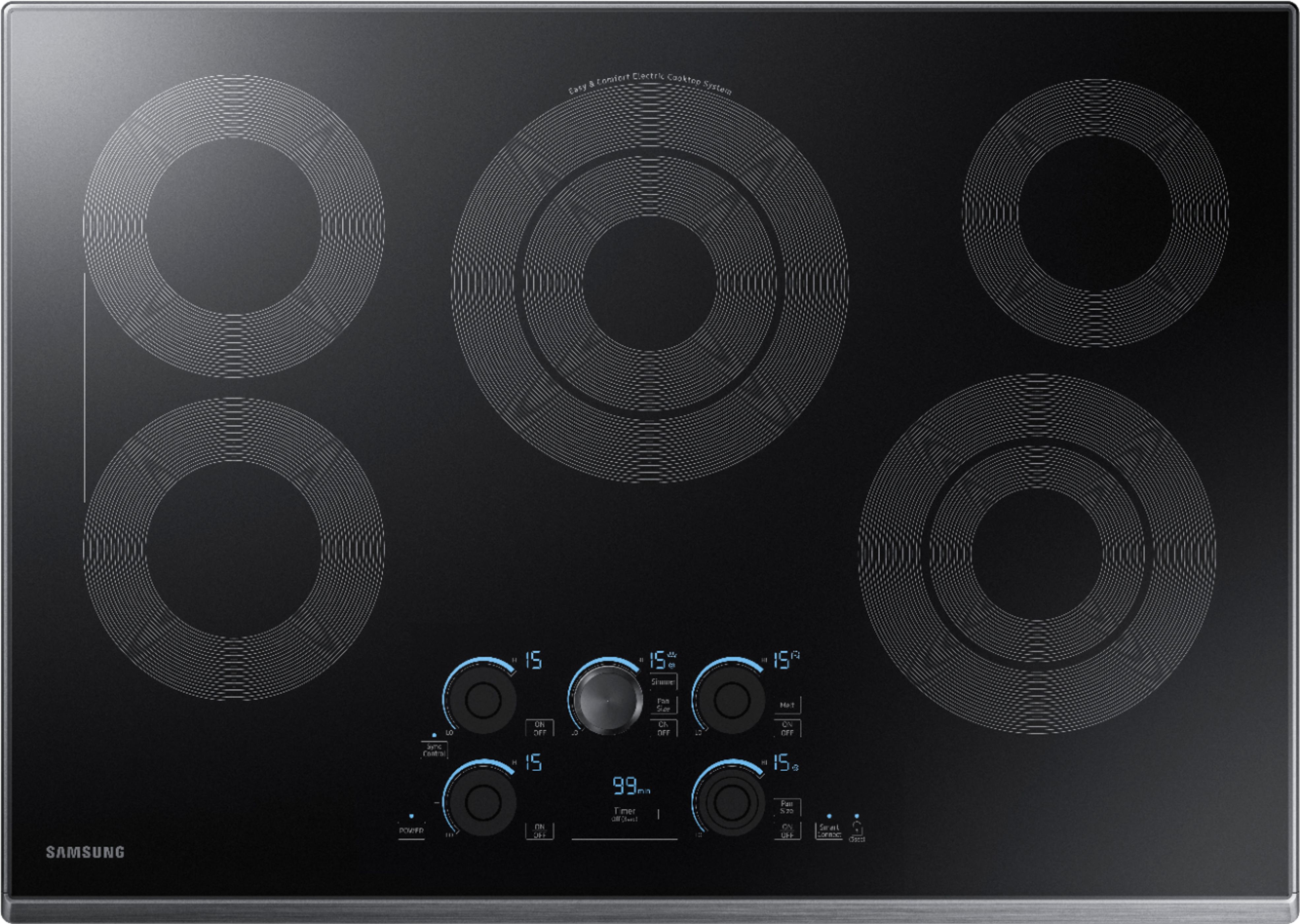 Samsung 30" Electric Cooktop Black stainless steel at Pacific Sales