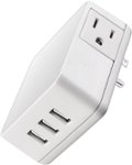Insignia - Wall Tap USB Wall Charger - White