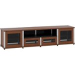 Salamander Designs - Synergy System A/V Cabinet for Flat-Panel TVs Up to 90" - Dark Cherry