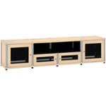 Salamander Designs - Synergy System A/V Cabinet for Flat-Panel TVs Up to 90" - Natural Maple