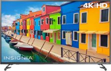 Insignia - 50" Class (49.5" Diag.) - LED - 2160p - Smart - 4K Ultra HD TV Roku TV - Black