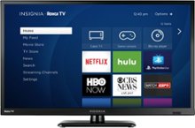 Insignia - 24" Class (23.6" Diag.) - LED - 720p - Smart - HDTV Roku TV - Black