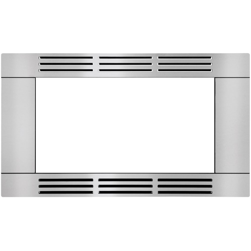 Microwave Oven Accessories Pacific S Frigidaire 29 9 Trim Kit For Microwaves Stainless Steel Front Zoom
