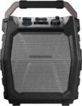 Insignia - 6-1/2" Powered Wireless 2-Way Speaker (Each) - Gray/black