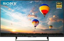 Sony - 55" Class (54.6" Diag.) - LED - 2160p - Smart - 4K Ultra HD TV with High Dynamic Range - Black