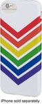 Dynex - Case for Apple® iPhone® 6s and 7 - Rainbow chevron