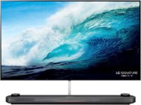 LG - 77" Class (76.7 Diag.) - Wallpaper OLED - 2160p - Smart - 4K Ultra HD TV - with High Dynamic Range - Black