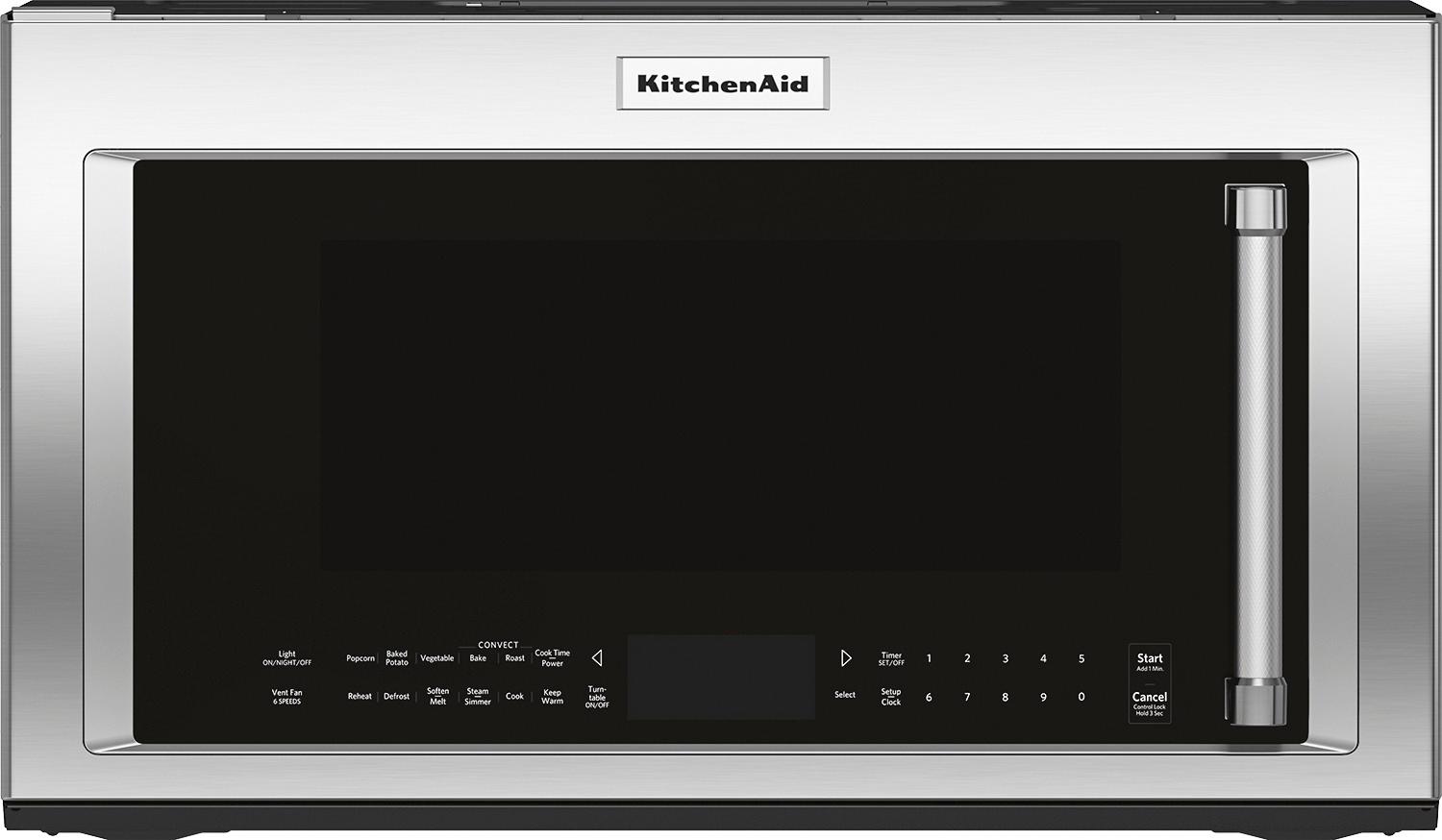 Over The Range Microwaves Pacific S Kitchenaid 1 9 Cu Ft Convection Over The Range Microwave With Sensor