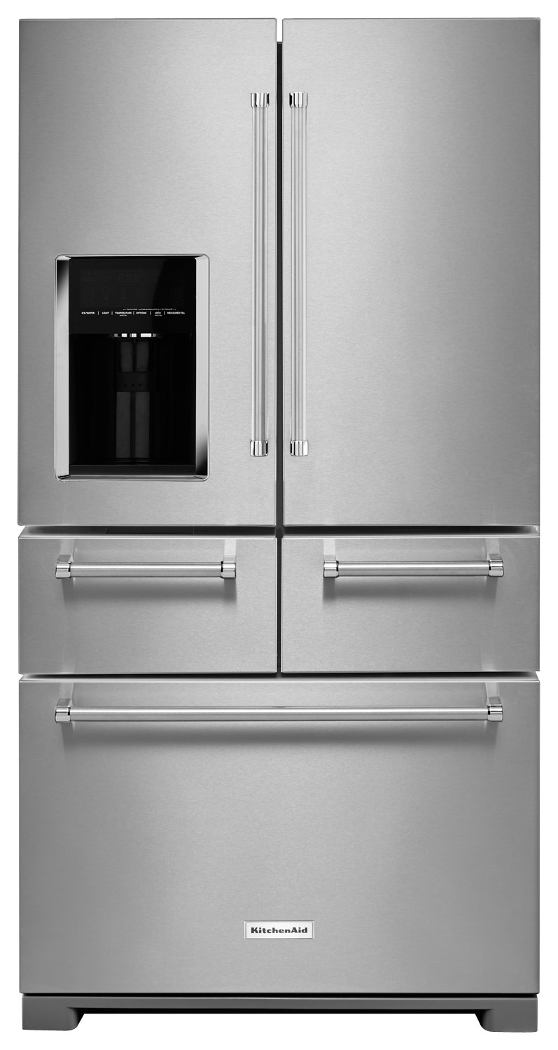KitchenAid 25.8 Cu. Ft. 5Door French Door Refrigerator Stainless
