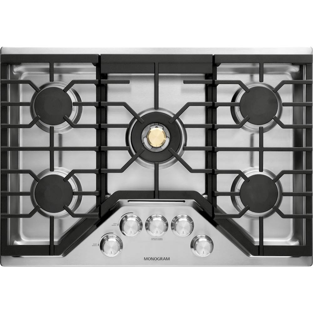 Monogram 30" Gas Cooktop Stainless steel at Pacific Sales