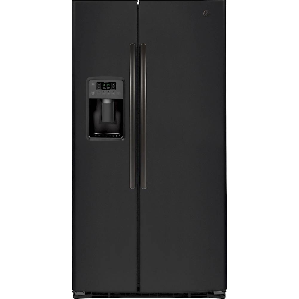 GE 25.3 Cu. Ft. SidebySide Refrigerator Black Slate at Pacific Sales