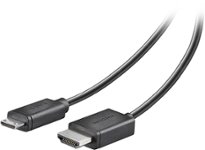 Insignia - 4' High-Speed HDMI-to-Mini HDMI Cable - Black