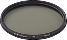Platinum - 72mm Circular Polarizer Lens Filter - Clear