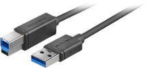 Insignia - 3' USB 3.0 External Hard Drive Cable - Black
