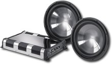 Insignia® - 600W Bridgeable Amplifier with 12" Subwoofer