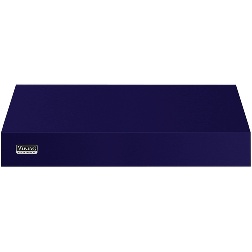 Viking Professional - 30"W./12"H. VWH Wall Hood w/Ventilator - Cobalt Blue - Front_Standard
