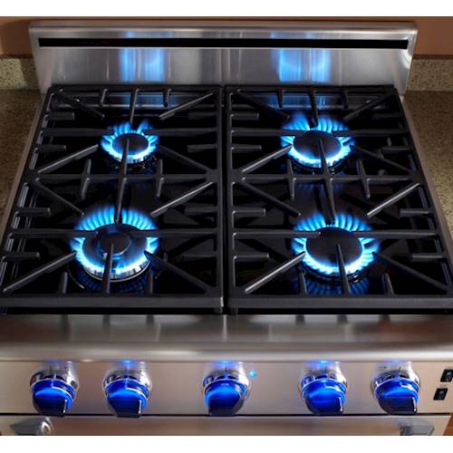 Dacor - 36" Wide Stand-Alone Backguards - Silver - Front_Standard