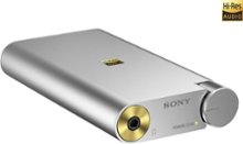 Sony - Portable DAC/Headphone Amplifier - Silver