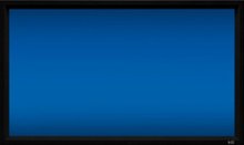Screen Innovations - 7 Series Black Diamond 92" Fixed Projector Screen - Black/Dark Gray